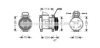 AVA QUALITY COOLING MEK189 Compressor, air conditioning